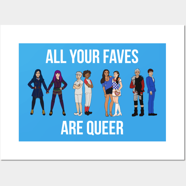 All Your Faves Wall Art by PlanetWeirdPod